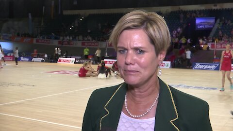 SOUTH AFRICA - Cape Town - SPAR Challenge Netball Series - England vs South Arica post match 2 interviews (Video) (2K4)