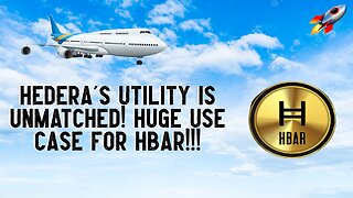 Hedera's Utility Is UNMATCHED! HUGE Use Case For HBAR!!!