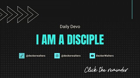 Daily Devo Who I am in Christ (D45)