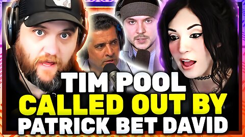 Tim Pool Called Out By Patrick Bet David w/ Melonie Mac