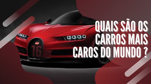 Top 10 CARROS mais caros do mundo