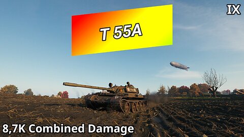 T 55A (8,7K Combined Damage) | World of Tanks
