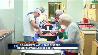 Saint Joan Antida High School prepares for annual spaghetti dinner
