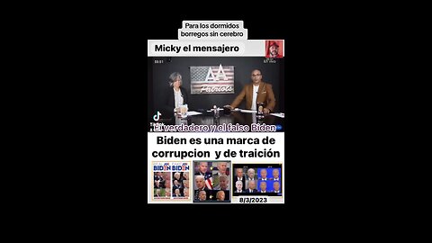 BIDEN ES UNA MARCA DE CORRUPCION Y TRAICION