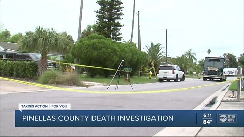 Pinellas County deputies conduct death investigation