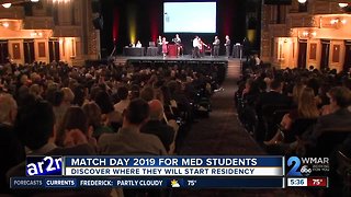 University of Maryland and Johns Hopkins Medical students celebrate 'Match Day'