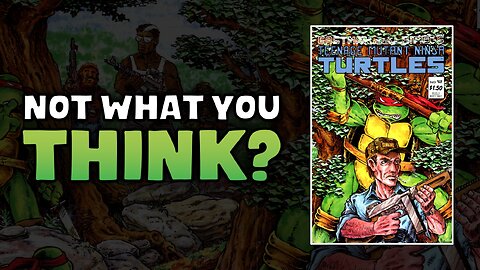 The TMNT Comic "Survivalists" Is NOT About What They Say It's About