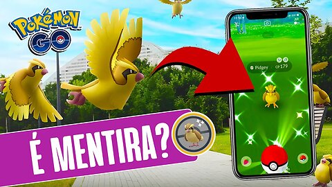 É TUDO MENTIRA??? Evento de 1° de Abril com invasão de Pidgey no Pokémon GO! SAIBA TUDO!