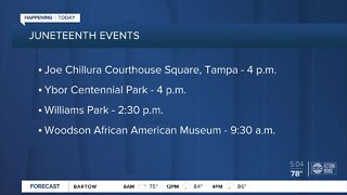 Celebrating Juneteenth across the Tampa Bay area