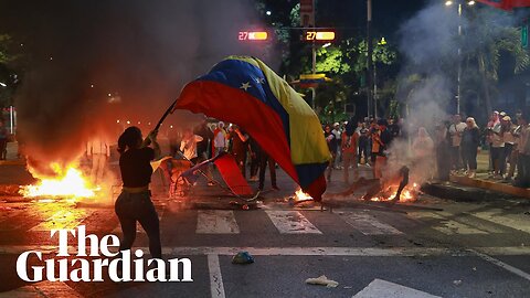 Thousands protest across Venezuela after Maduro declared winner of presidential election