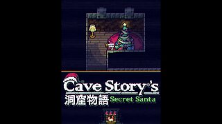 Santa's a Cat Burglar! Cave Story Secret Santa #shorts #christmas #christmasgames #santaclaus