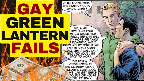 GAY GREEN LANTERN Comic Fails Big