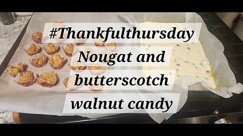 #thankfulthursday2023 #holidaysonadime #homemadelove @citygirlhomestead Nougat & butterscotch candy