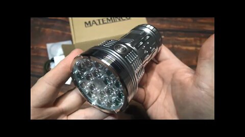 Mateminco MT18X Flashlight Review! (21,000 Lumens!)