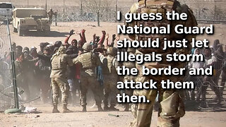 Media Cries Over Calls for National Guard to Use Lethal Force Against Illegals Storming Border