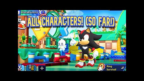 Sonic Rumble Beta: All Characters Gameplay!