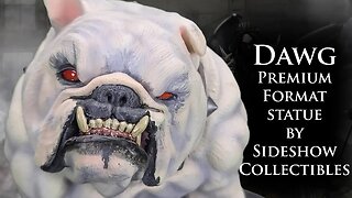 Dawg Premium Format statue by Sideshow Collectibles