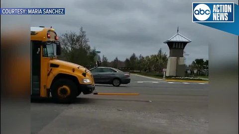 Wesley Chapel Mom records drivers not stopping for school buses on Curley Road | raw video