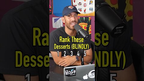 Someone Teach Us What Tiramisu Is… BLIND RANKING DESSERTS! #shorts #dessert #food
