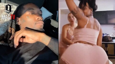 Offset's Alleged Side Chick Queen Pree Shows Off Her Baby Maker! 🍑