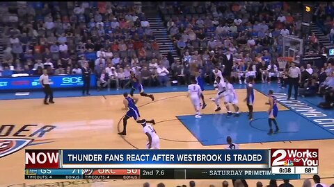 Thunder fans react to Westbrook being traded