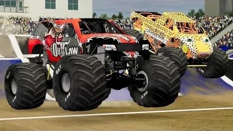 20 Truck Chester 2022 Racing BeamNG Drive Monster Jam