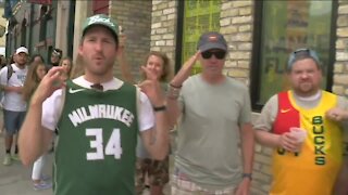 Fans pack Water Street hours ahead of Game 6