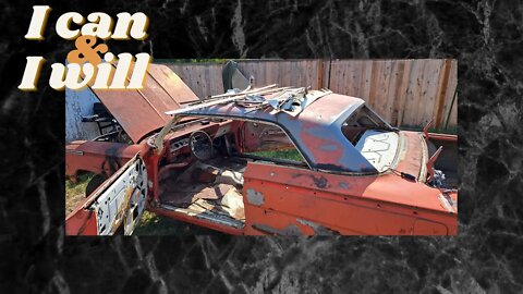 1962 Impala Salvage yard rescue!! Bright work part 11