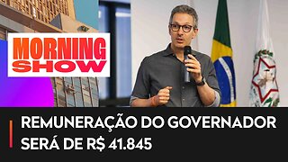 Projeto de lei que aumenta em 298% o salário de Romeu Zema é aprovado em MG