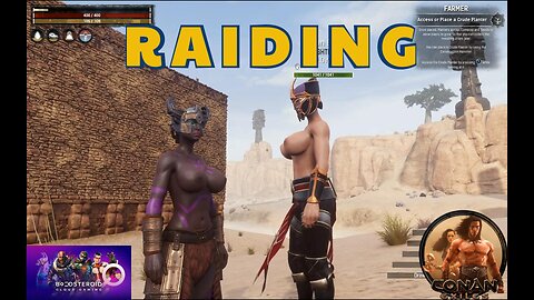 Conan Exiles Raiding sinners refuge Busty Boobs #Boosteroid #conanexiles