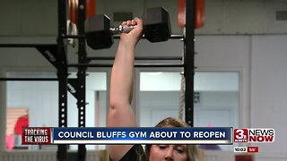 Council Bluffs gym prepares to reopen