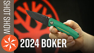 New Boker Knives at SHOT Show 2024 - KnifeCenter.com