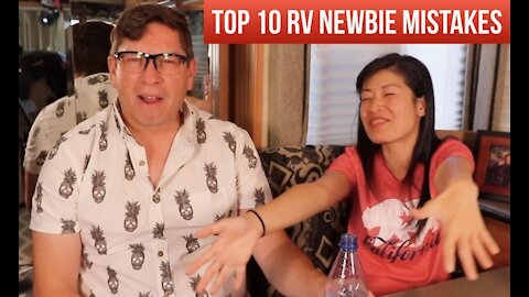 【RV Tips】Top 10 RV Newbie Mistakes