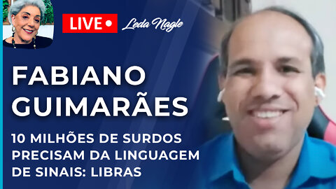 EXISTEM 10 MILHÕES DE SURDOS NO BRASIL QUE PRECISAM DE LIBRAS, LÍNGUA DOS SINAIS FABIANO GUIMARÃES