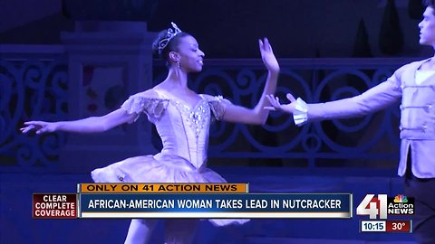 African-American woman takes lead in Nutcracker