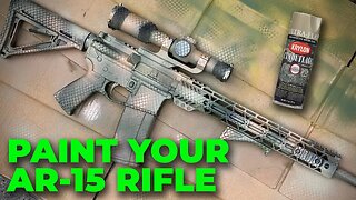 How to Paint Your RECCE Rifle | Minuteman AR-15 for SHTF
