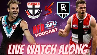 AFL WATCH ALONG | ROUND 07 | SAINTS vs PORT