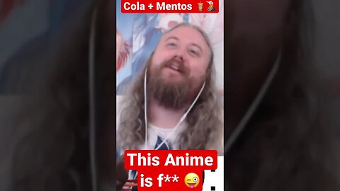 💦🌋🔥 Coke + Mentos to Defeat the Demon Lord this anime is CRAZY #anime #animeedit #shorts #reaction