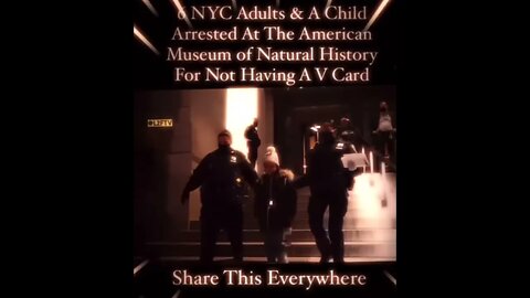 6 Adults & A Child Arrested At American Museum of Natural History For Not Having Vax Pass. NYPD