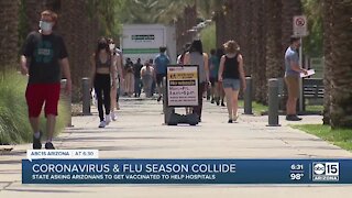 Coronavirus and flu season collide