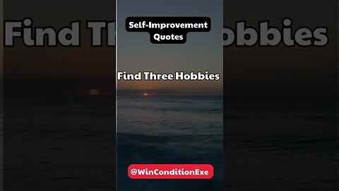 Self-Improvement Quotes |Do this for meaningful hobbies #shorts #selfimprovement