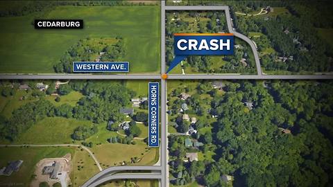 Two dead in Cedarburg crash