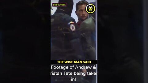 More footage of Andrew and Tristan being detained!