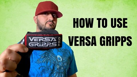 HOW TO USE VERSA GRIPPS WEIGHT LIFTING STRAPS | VERSA GRIPPS TUTORIAL
