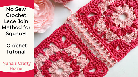 Learn the Crochet Lace Join Method for Crochet Squares and Motifs
