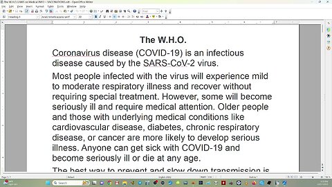 WORLD HEALTH ORGANIZATION ~ SATAN's DEATH SQUAD