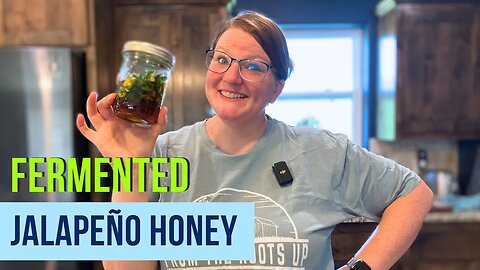 Heat Up Your Pantry with Fermented Jalapeno Honey 🌶️🍯 | Every Bit Counts Challenge Day 21