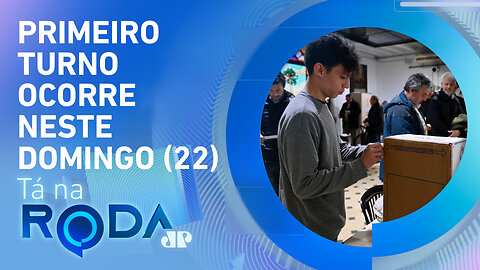 ARGENTINOS vão às URNAS para escolher presidente: QUEM É FAVORITO? | TÁ NA RODA