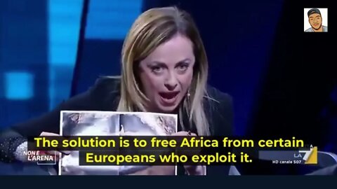 Giorgia Meloni On Fire!! EXPOSED Europeans Exploitation OF African Countries. Mic Drop From Italy PM
