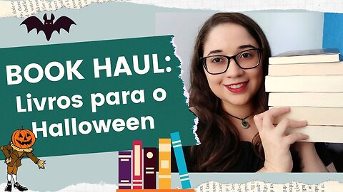 BOOK HAUL: Livros para ler no Halloween 🎃 | Biblioteca da Rô